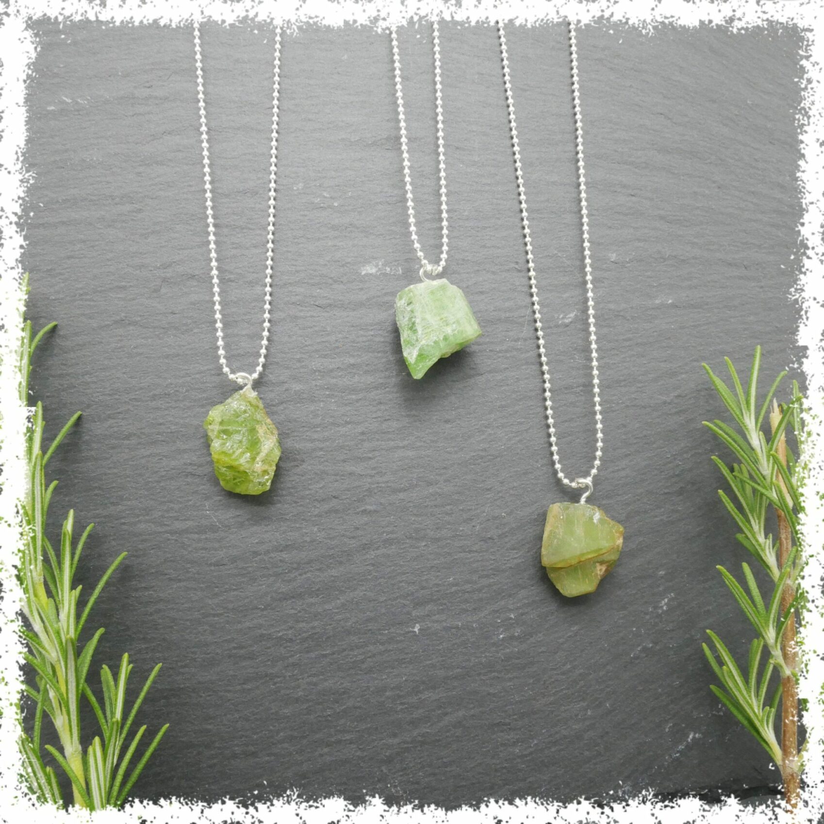 Peridot Necklace, August Birthstone – Clare Swan Designs