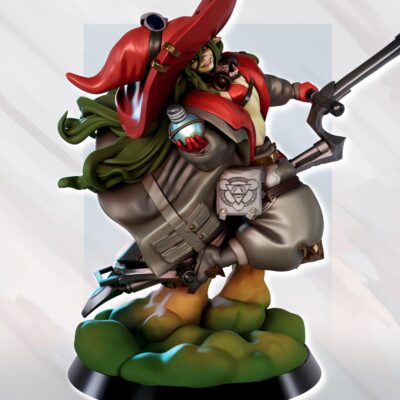 Nimue On Broom - 32mm/75mm