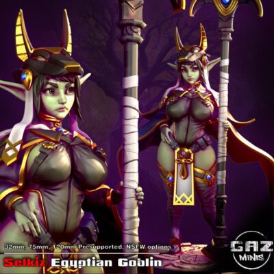 Selkiz, Egyptian Goblin - 32mm/75mm