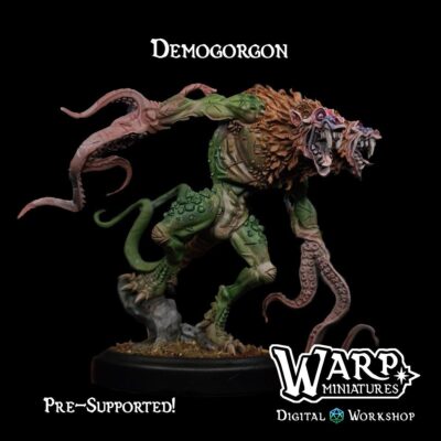 Demogorgon | DnD Miniatures, Warp Miniatures