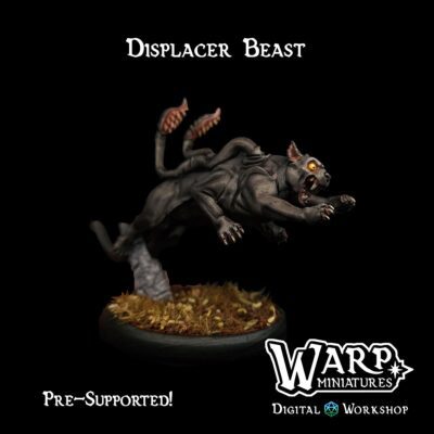 Displacer Beast | DnD Miniatures, Warp Miniatures |