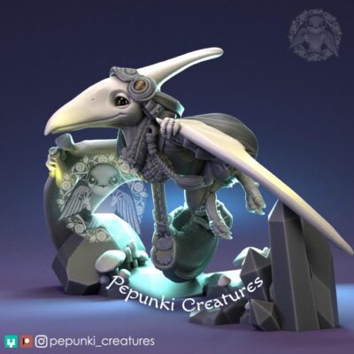 Pterodactyl Alchemist - Pepunki Creatures