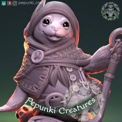 Carl Sailor Seal - Tabletop or Display Scale - 3D Printed, TTRPG, Pepunki, DnD Miniatures, Figure, Garage Kit, Model Painting