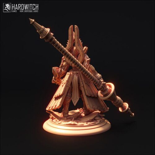 Elaveer Steelsoul Elf Paladin- 32mm/75mm, Dungeons and Dragons Mini RPG Tabletop Miniature DnD Painting Pathfinder 5e DnD, TTRPG Scale - Image 3