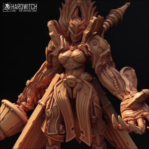 Elaveer Steelsoul Elf Paladin- 32mm/75mm, Dungeons and Dragons Mini RPG Tabletop Miniature DnD Painting Pathfinder 5e DnD, TTRPG Scale
