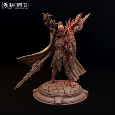 Vectra Barrdun - 32mm/75mm, Dungeons and Dragons Mini RPG Tabletop Miniature DnD Painting Pathfinder 5e DnD, TTRPG Scale