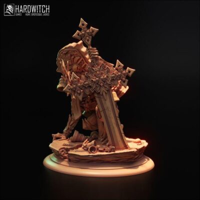 Strudd Panzermensh - 32mm, Dungeons and Dragons Mini RPG Tabletop Miniature DnD Painting Pathfinder 5e DnD, TTRPG Scale