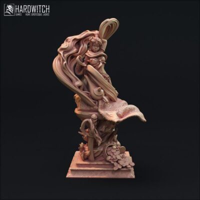 Asullah Maaghikar Bust - 75mm, Dungeons and Dragons Mini RPG Tabletop Miniature DnD Painting Pathfinder 5e DnD, TTRPG Scale