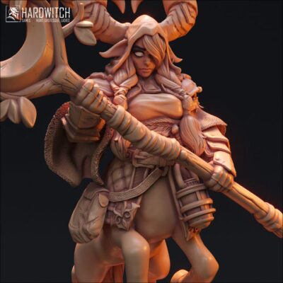 Rominata Centaur Druid - 32mm/75mm, Dungeons and Dragons Mini RPG Tabletop Miniature DnD Painting Pathfinder 5e DnD, TTRPG Scale