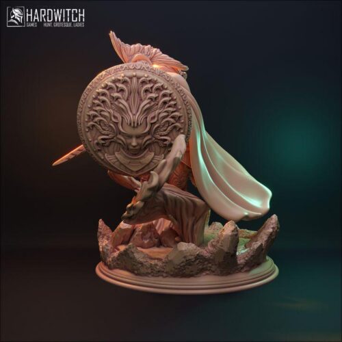 Markus Tadd Spartan King - 32mm/75mm, Dungeons and Dragons Mini RPG Tabletop Miniature DnD Painting Pathfinder 5e DnD, TTRPG Scale - Image 5
