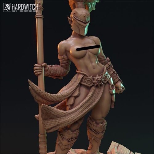 Galatea Padaris Immortal Knight - 32mm/75mm, Dungeons and Dragons Mini RPG Tabletop Miniature DnD Painting Pathfinder 5e DnD, TTRPG Scale - Image 5