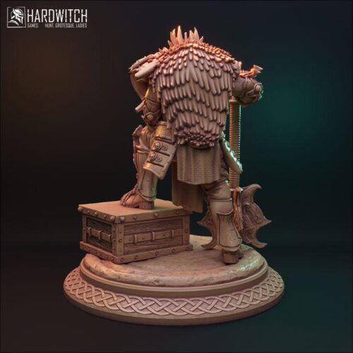 Death Knight Lich Bertagor - 32mm/75mm, Dungeons and Dragons Mini RPG Tabletop Miniature DnD Painting Pathfinder 5e DnD, TTRPG Scale - Image 4
