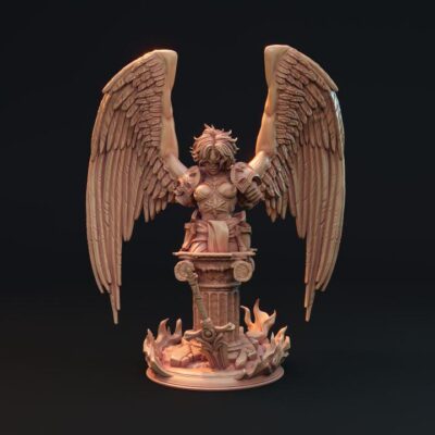 Alafuriel Minos Bust - 75mm, Dungeons and Dragons Mini RPG Tabletop Miniature DnD Painting Pathfinder 5e DnD, TTRPG Scale