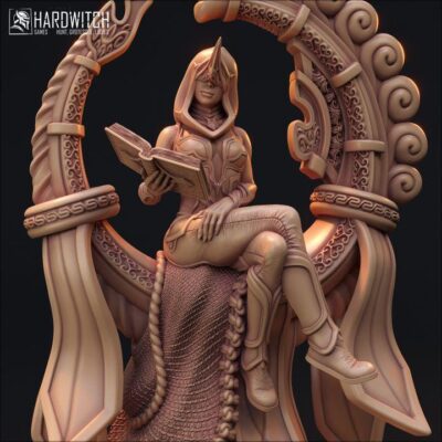 Xandria Ledar - 32mm/75mm, Dungeons and Dragons Mini RPG Tabletop Miniature DnD Painting Pathfinder 5e DnD, TTRPG Scale
