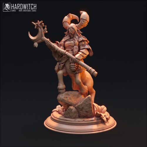 Rominata Centaur Druid - 32mm/75mm, Dungeons and Dragons Mini RPG Tabletop Miniature DnD Painting Pathfinder 5e DnD, TTRPG Scale - Image 3