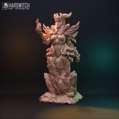 Sardora Vanthim Bust - 75mm, Dungeons and Dragons Mini RPG Tabletop Miniature DnD Painting Pathfinder 5e DnD, TTRPG Scale