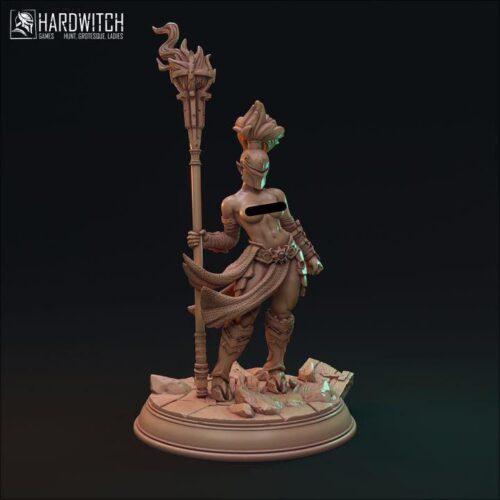 Galatea Padaris Immortal Knight - 32mm/75mm, Dungeons and Dragons Mini RPG Tabletop Miniature DnD Painting Pathfinder 5e DnD, TTRPG Scale - Image 4