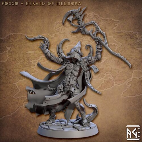 Rodburg Cultists of Melmora - Artisan Guild - Dungeons and Dragons Mini, RPG, Tabletop, DnD Miniature, Painting, Pathfinder 5e DnD - Image 8
