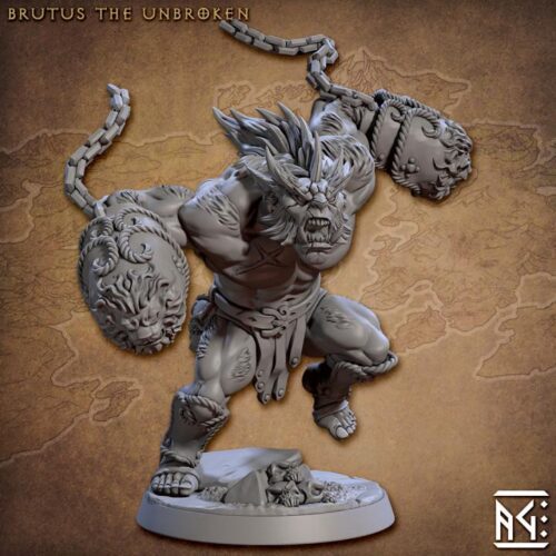 Bronzeclad Greatgoblins - Artisan Guild - Dungeons and Dragons Mini, RPG, Tabletop, DnD Miniature, Painting, Pathfinder 5e DnD, TTRPG - Image 6